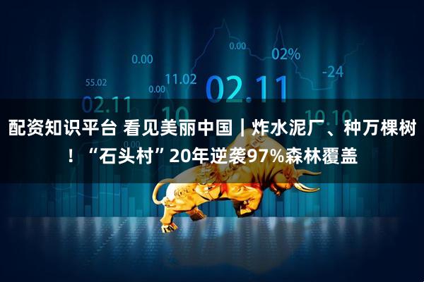 配资知识平台 看见美丽中国｜炸水泥厂、种万棵树！“石头村”20年逆袭97%森林覆盖